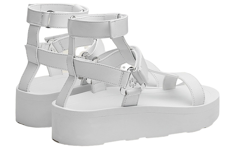 (W) HERMES Classic Calfskin Slide 'White' 圖 4