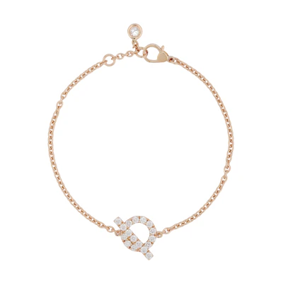 (Women) HERMES Classic Diamond 18K Rose Gold Bracelet for Women H219411B-00SH