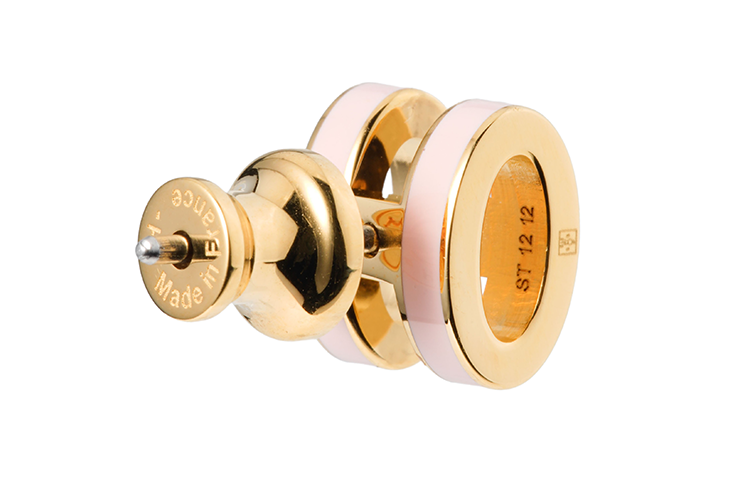 (Women) HERMES Classic Fashion Gold-Plated Letter Pattern Earrings H608002F-85 圖 5