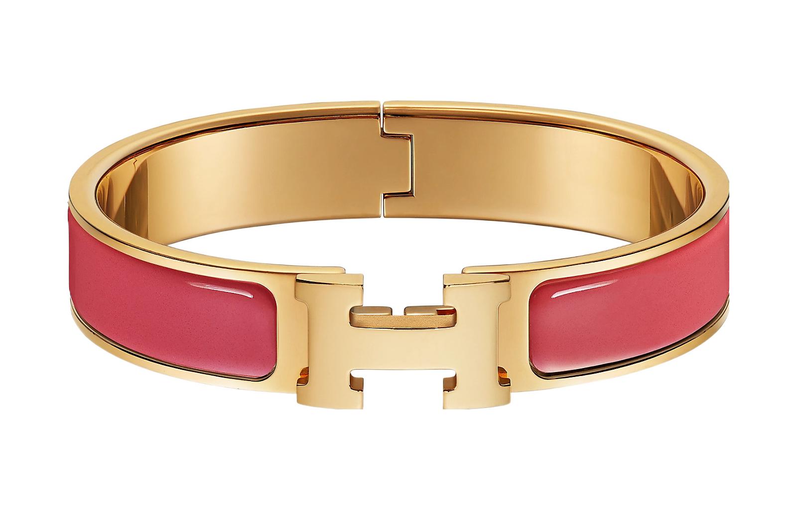 Buy (Women) HERMES Classic H Enamel Fashion Bracelet for Women H700001F95