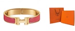 Lookbook (Women) HERMES Classic H Enamel Fashion Bracelet for Women H700001F95