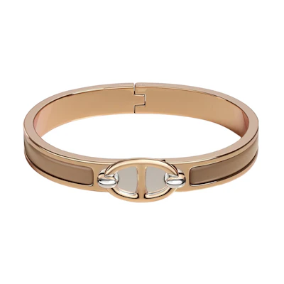 (Women) HERMES Classic Pig Nose Fashion Bracelet Brown Accessory H209000FO64GM