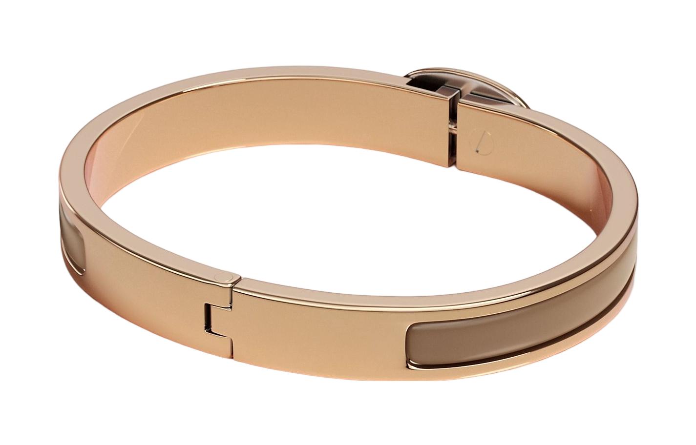 (Women) HERMES Classic Pig Nose Fashion Bracelet Brown  Accessory H209000FO64GM 圖 3