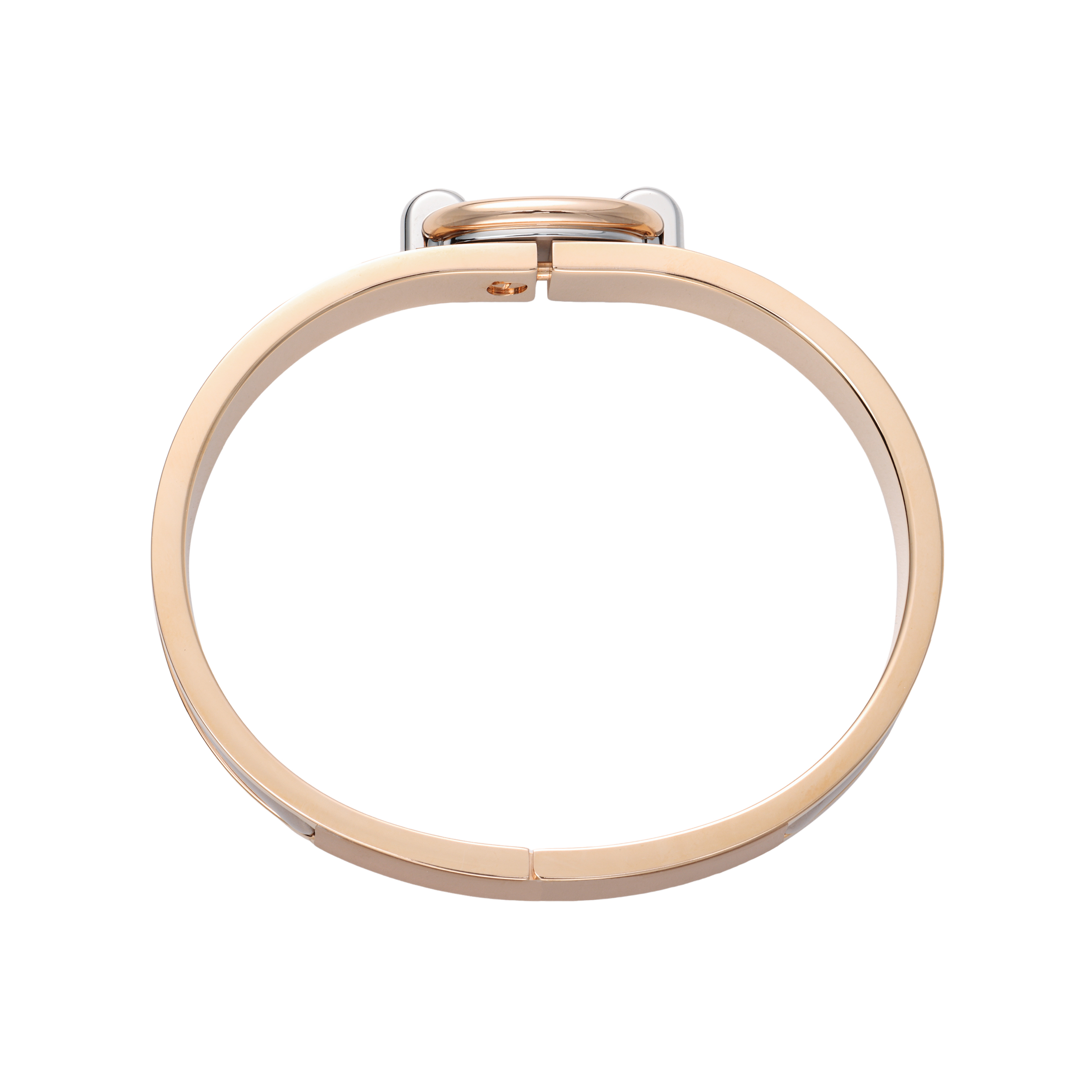 Shop (Women) HERMES Classic Pig Nose Metal Bracelet for Women. H20900FO19PM
