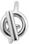 Shop (Women) HERMES Classic Twisted 925 Silver Ring for Women H104587B