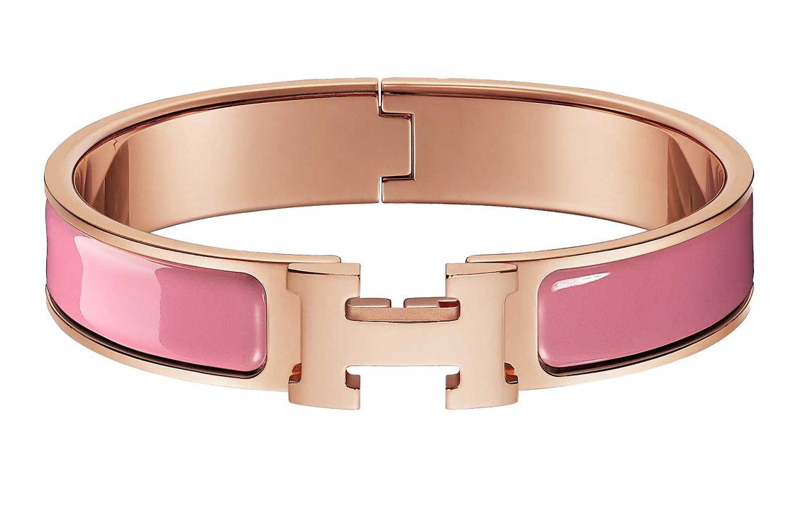 (Women) HERMES Clic H Enamel Bangle for Women H700001FO6W