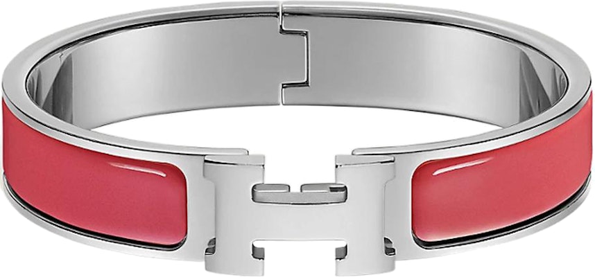 (W) HERMES Gelang Clic H Narrow Merah Coral untuk Wanita. H700001FP95GM Buy (W) HERMES Gelang Clic H Narrow Merah Coral untuk Wanita. H700001FP95GM