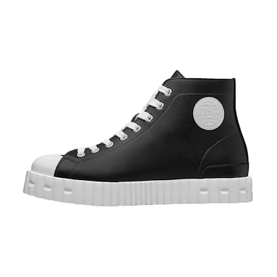 (W) HERMES Climb High-Top 'Black Calfskin'