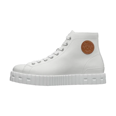 (W) HERMES Climb High-Top 'White Fashion'
