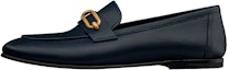 Buy (W) HERMES Colette 'Roulis Gold Buckle Biru' Kasut Loafer H211041Z-H8