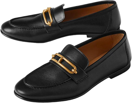 (Women) HERMES Colette Loafer 'Black Leather' H231086Z-02 Lookbook (Women) HERMES Colette Loafer 'Black Leather' H231086Z-02
