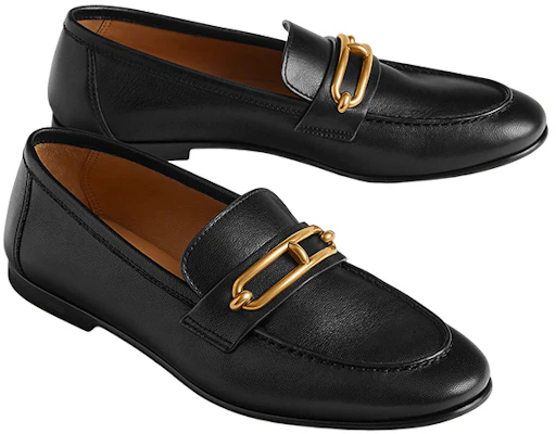 (Women) HERMES Colette Loafer 'Black Leather' H231086Z-02 Shop (Women) HERMES Colette Loafer 'Black Leather' H231086Z-02