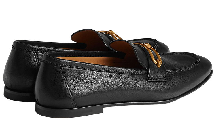 Purchase (Women) HERMES Colette Loafer 'Black Leather' H231086Z-02