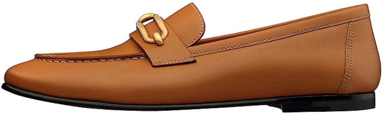 (Women) HERMES Colette Loafer 'Gold Buckle Beige' H211041Z-B8 Buy (Women) HERMES Colette Loafer 'Gold Buckle Beige' H211041Z-B8