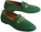 Shop (W) HERMES Colette Loafer 'Hijau Fesyen Slip-On' H221157Z-H0