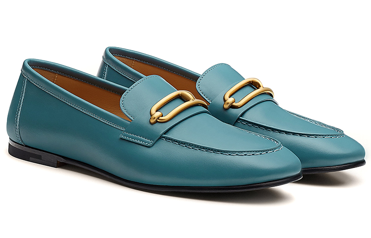 (W) HERMES Colette Loafers 'Payne Blue' 圖 3