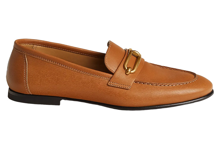 Order (Women) HERMES Colette Slip-On Loafer 'Brown Leather' H231086Z-A3
