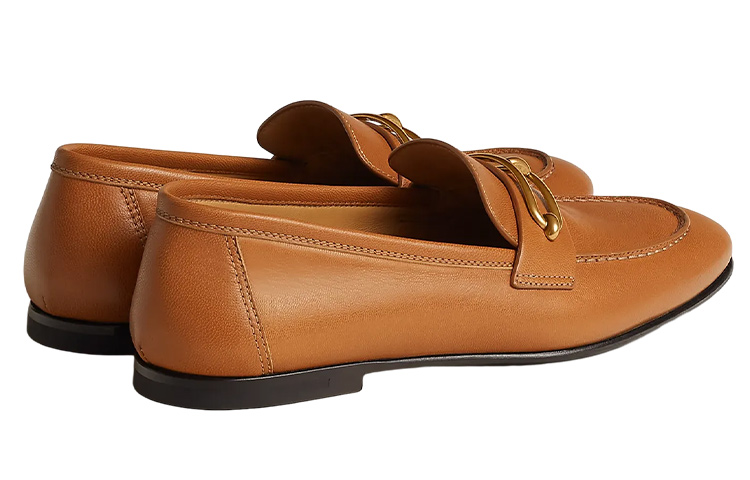 Purchase (Women) HERMES Colette Slip-On Loafer 'Brown Leather' H231086Z-A3