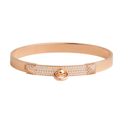 (Women) HERMES Collier de Chien Diamond Bracelet for Women - Elegant CDC Series H11017B-00