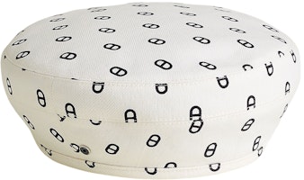(Women) HERMES Comfortable Lightweight Beret - Off-White H231010N (Women) HERMES Comfortable Lightweight Beret - Off-White H231010N