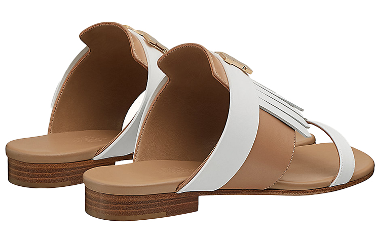 (W) HERMES Coralia 'White Brown' 圖 4