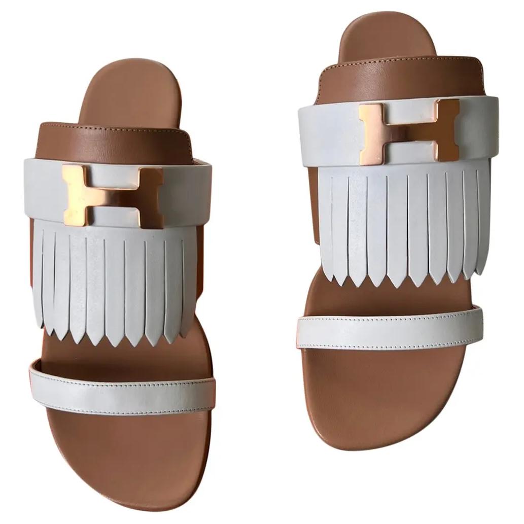 (W) HERMES Coralia 'White Brown' 圖 5