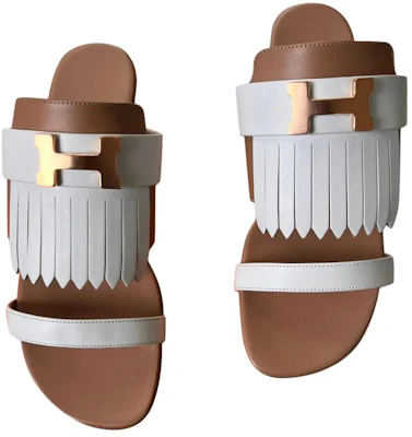 (W) HERMES Coralia 'Blanco Marrón' H211225Z-BB Purchase (W) HERMES Coralia 'Blanco Marrón' H211225Z-BB