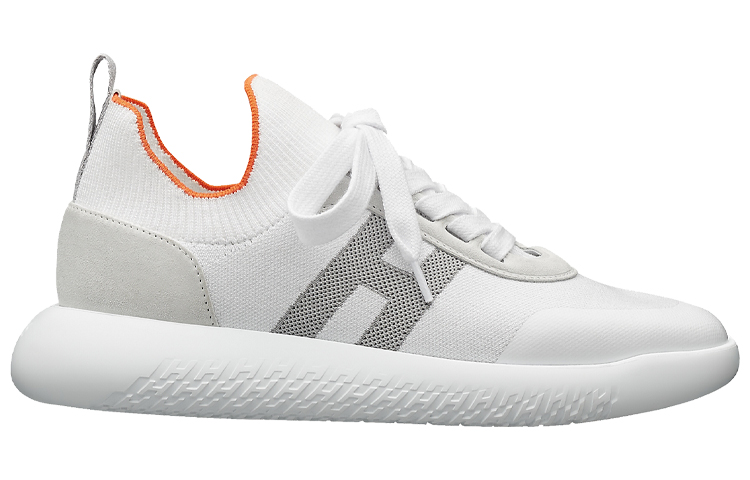 Order HERMES愛馬仕 Crew 時尚運動 低幫 生活休閒鞋 女款 白灰色