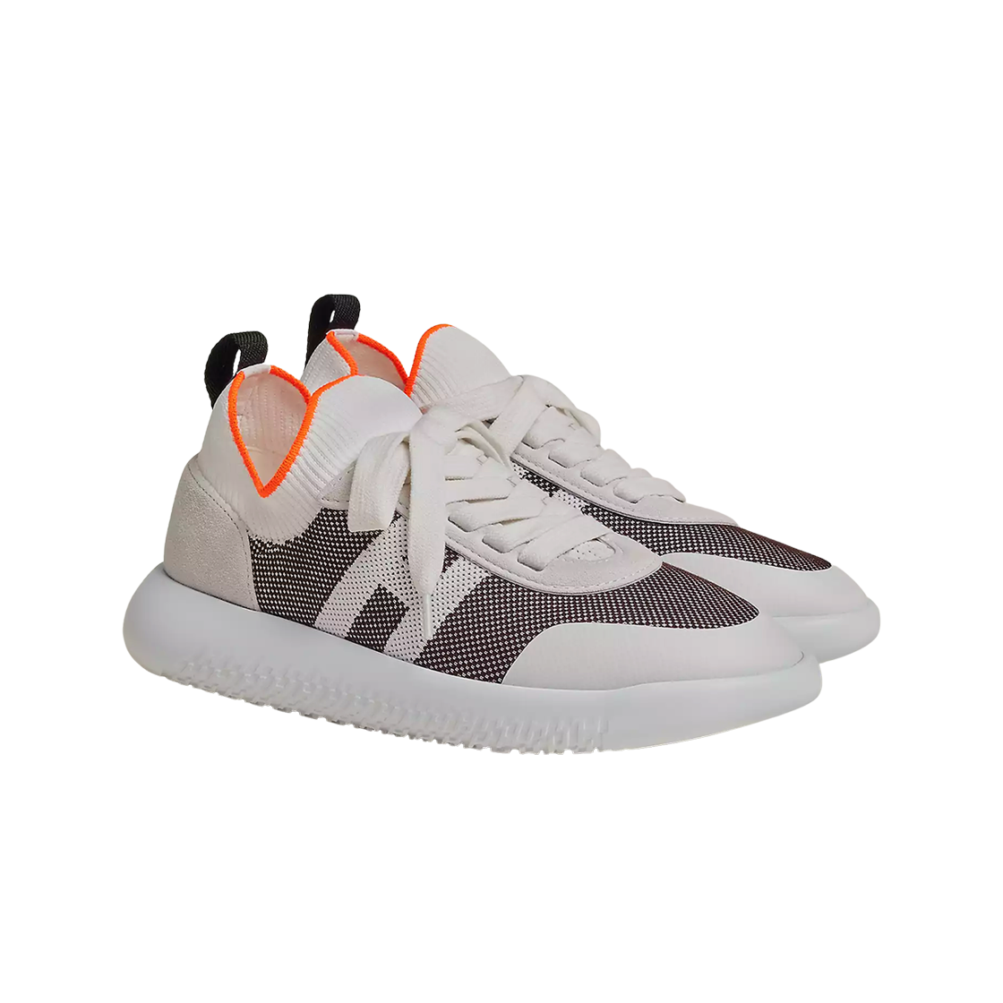 Order (W) HERMES Crew Low 'Gris Blanco' H221284Z-PN