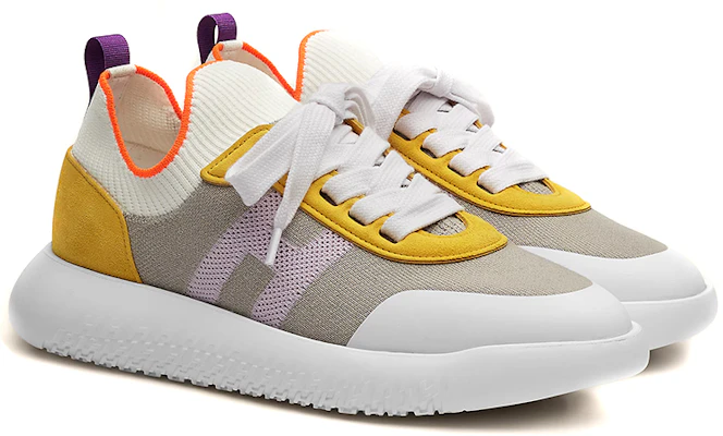 (W) HERMES Crew Low ''Grijs Geel Wit'' H211109Z-2D Lookbook (W) HERMES Crew Low ''Grijs Geel Wit'' H211109Z-2D
