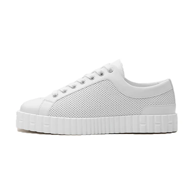 (W) HERMES Cross 'White Calfskin'