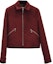 Order (Women) HERMES Cupid Red Plain Zipper Jacket with Turn-Down Collar. H1H0212DG9Q