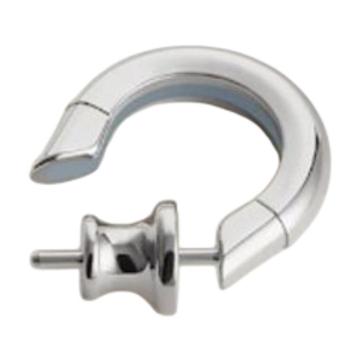 Lookbook (W) HERMES 弧形設計 鈀金耳環 多色 107894997