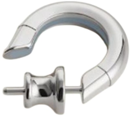 (W) HERMES 弧形設計 鈀金耳環 多色 107894997 Lookbook (W) HERMES 弧形設計 鈀金耳環 多色 107894997