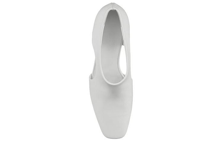Shop (Women) HERMES Cut-Out Calfskin Shoes 'White' H221025Z-90