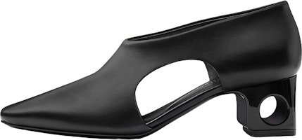(Women) HERMES Cut-Out Calfskin Ankle Boots 'Black' H221025Z-02 (Women) HERMES Cut-Out Calfskin Ankle Boots 'Black' H221025Z-02