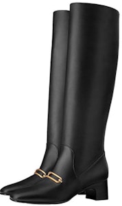 (W) 에르메스 다프네 블랙 레더 하이 H212038Z-02 Lookbook (W) 에르메스 다프네 블랙 레더 하이 H212038Z-02