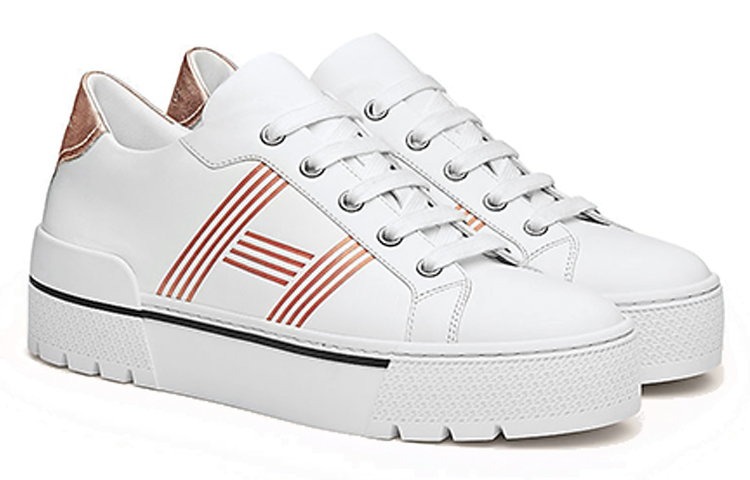 Lookbook (W) HERMES Dare Low ''Bianco'' H212207Z-90