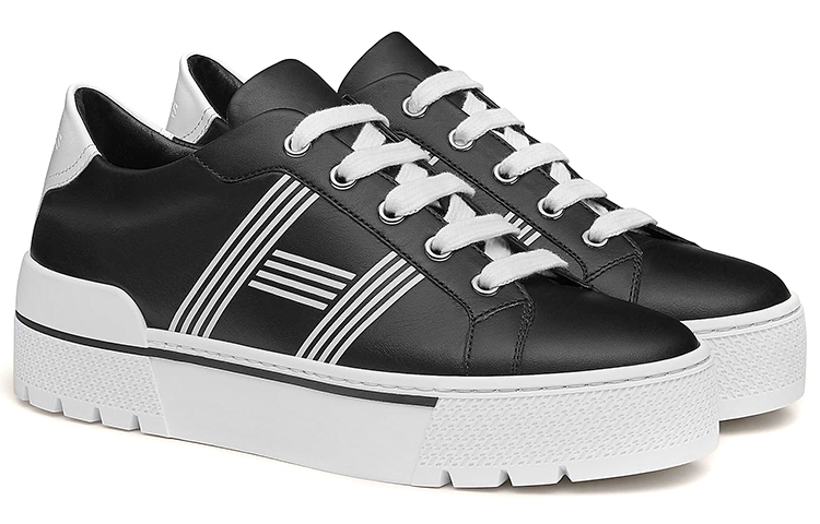 Lookbook (W) HERMES Dare Sneaker ''Cuir Noir'' H212206Z-02