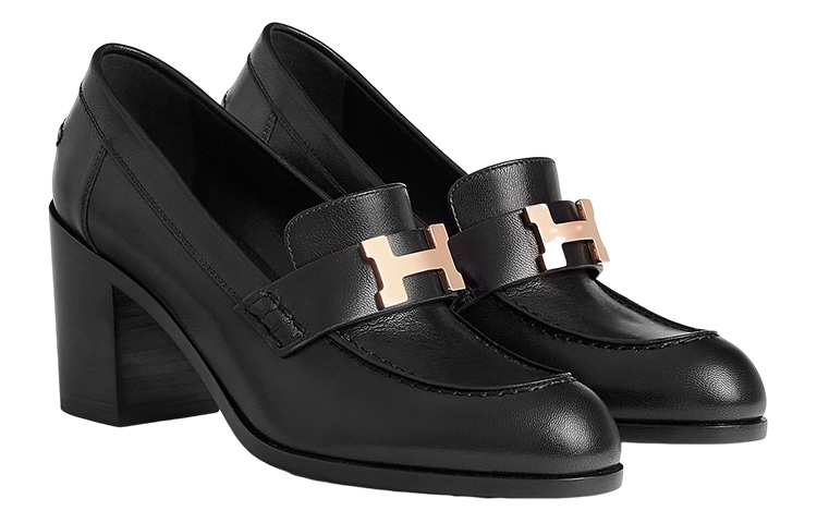 (W) HERMES Dauphine 70 'Black Leather' 圖 2