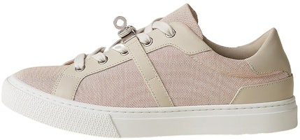 (Women) HERMES Day Canvas Low-Top 'Berry Red' H221195Z-C6 (Women) HERMES Day Canvas Low-Top 'Berry Red' H221195Z-C6
