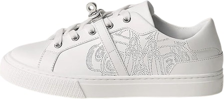 (Women) HERMES Day Leather Low Top 'White Fashion Strap' H232176Z-90 (Women) HERMES Day Leather Low Top 'White Fashion Strap' H232176Z-90