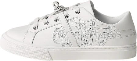 (Women) HERMES Day Leather Low Top 'White Fashion Strap' H232176Z-90 (Women) HERMES Day Leather Low Top 'White Fashion Strap' H232176Z-90