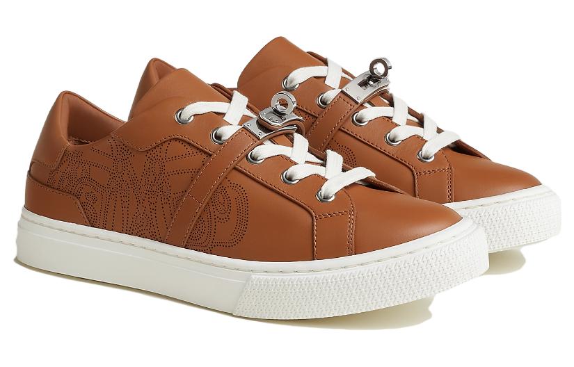 Order HERMES愛馬仕 Day 休閒百搭 低幫 板鞋 女款 棕色