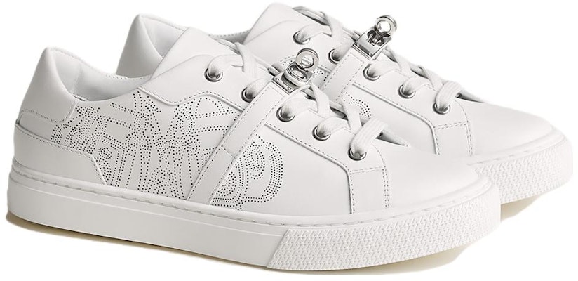 (Women) HERMES Day Low-Top 'White Leather' H232176Z-903 Order (Women) HERMES Day Low-Top 'White Leather' H232176Z-903