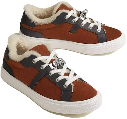 (W) Sneaker HERMES Day Low Top 'Coklat Kulit Tali' H232175Z-20 Shop (W) Sneaker HERMES Day Low Top 'Coklat Kulit Tali' H232175Z-20