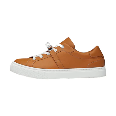(W) HERMES Day Sneaker 'Brown Fashion All-Match Low-Top'