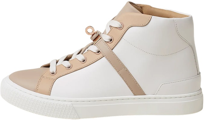 (Women) HERMES Daydream High-Top 'White Brown' H212261Z-91 Buy (Women) HERMES Daydream High-Top 'White Brown' H212261Z-91