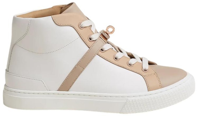 (Women) HERMES Daydream High-Top 'White Brown' H212261Z-91 Order (Women) HERMES Daydream High-Top 'White Brown' H212261Z-91