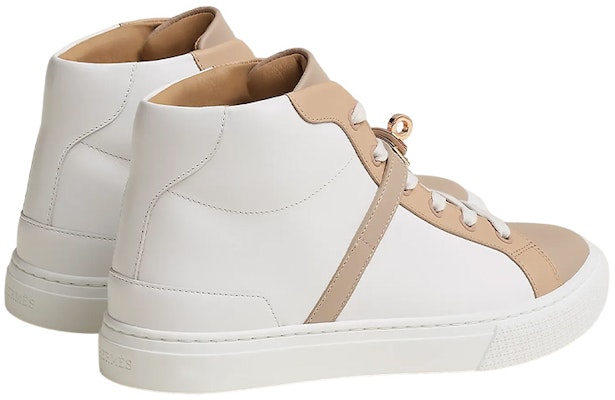 (Women) HERMES Daydream High-Top 'White Brown' H212261Z-91 Purchase (Women) HERMES Daydream High-Top 'White Brown' H212261Z-91